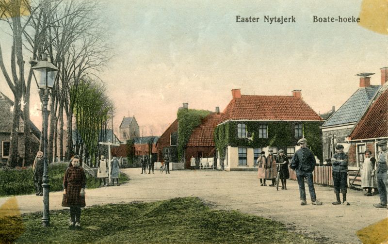 De Boate’ Hoeke in 1928 en 1969