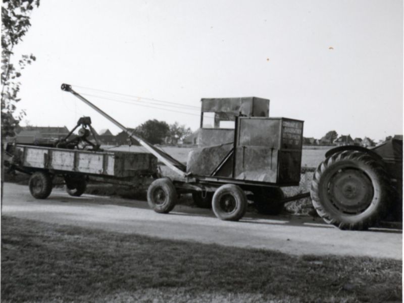 Machinepark Baggercombinatie O-N, ong. 1960